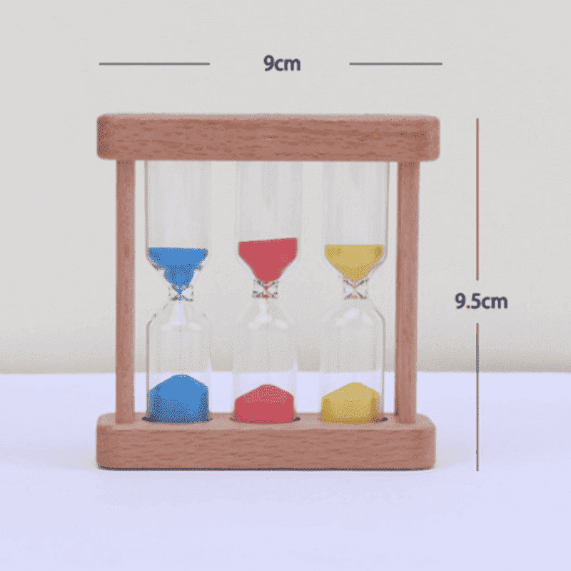  Sand Wood Timer Decor for Home
