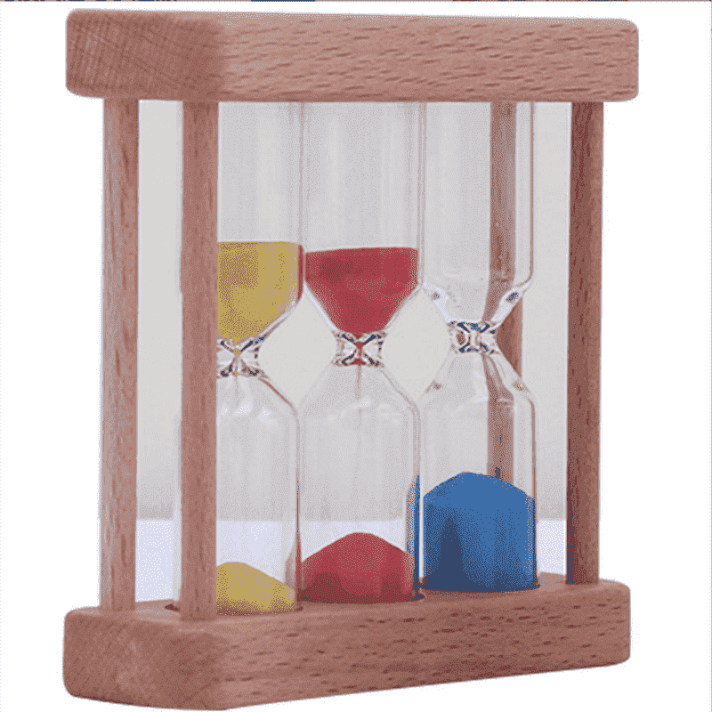  Sand Wood Timer Decor for Home
