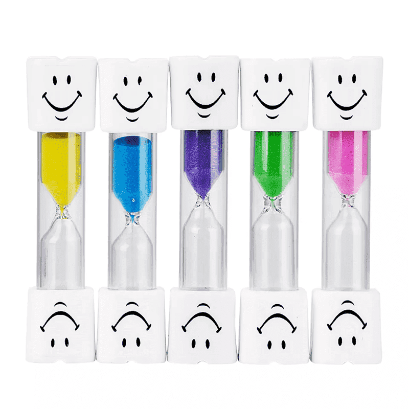 Plastic Toy Teeth Brushing  Sand Clock