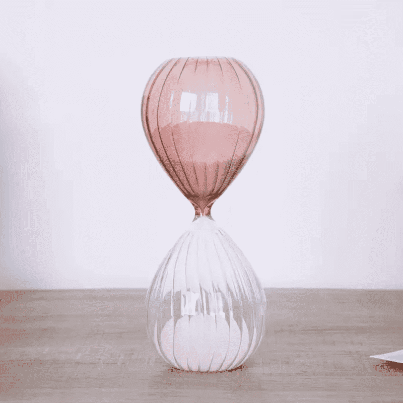 Decorative Contrast Color Sand Timer