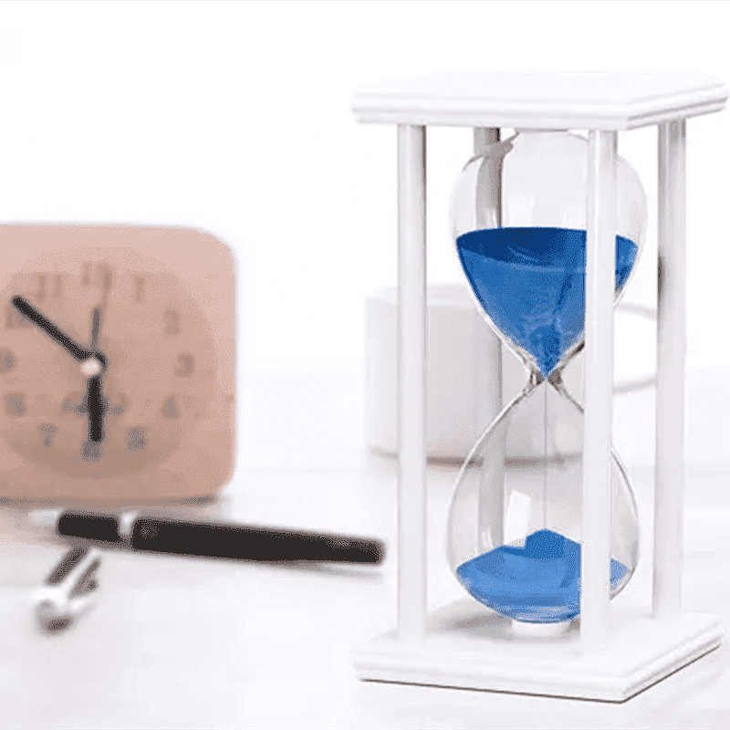 45 60 Min Wood Hour Glass 1 Hour Sand Timer
