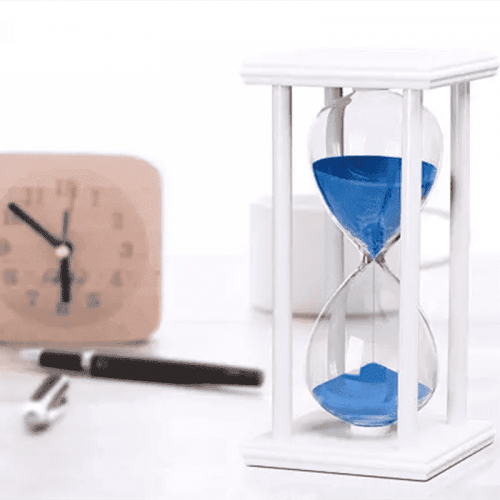 45 60 Min Wood Hour Glass 1 Hour Sand Timer