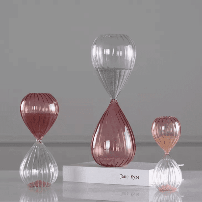 Decorative Contrast Color Sand Timer