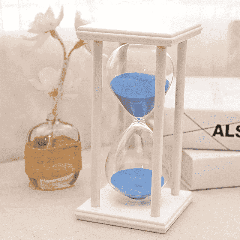 45 60 Min Wood Hour Glass 1 Hour Sand Timer