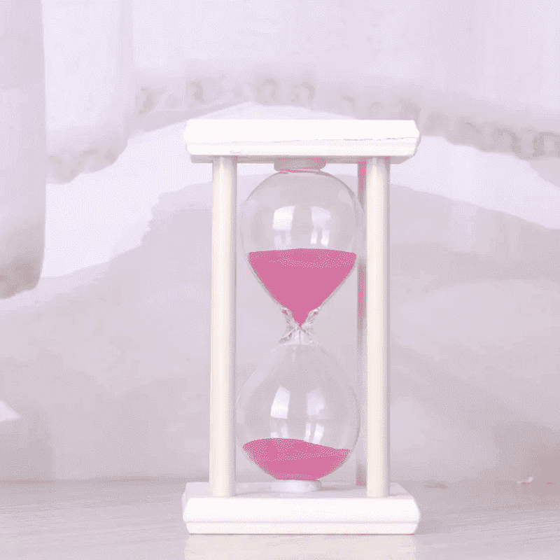 45 60 Min Wood Hour Glass 1 Hour Sand Timer