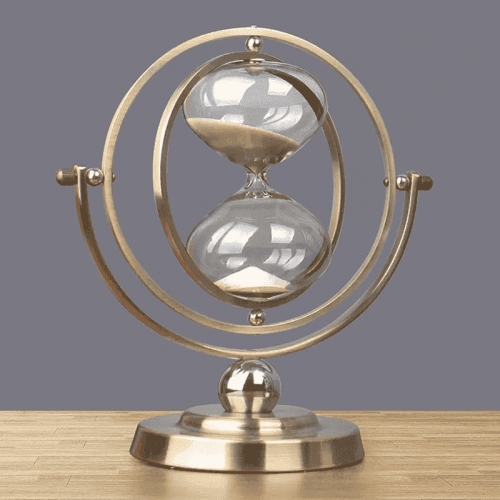 Glass Ornament Globe Rotating