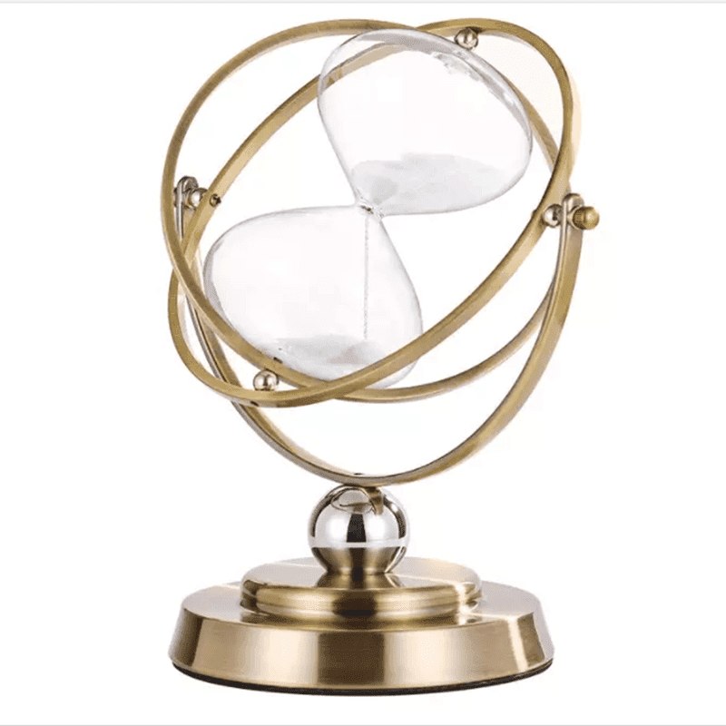 Glass Ornament Globe Rotating