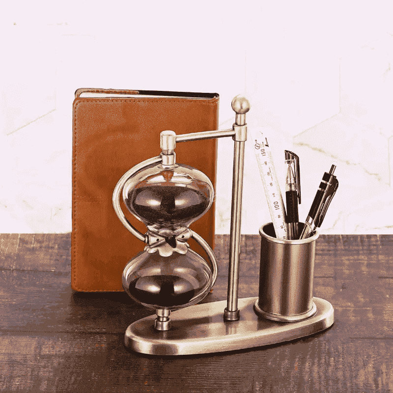 30 Min Sand Timer Metal  Decoration