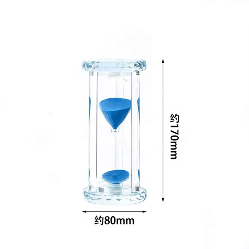 Creative Gifts  Colorful Glass Sandy Clock