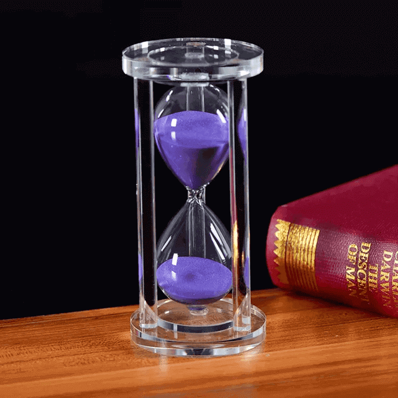 Creative 15 Minutes Crystal Sand Glass Decoration