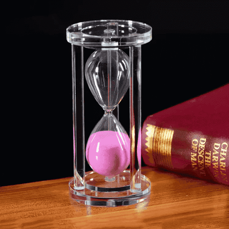 Creative 15 Minutes Crystal Sand Glass Decoration