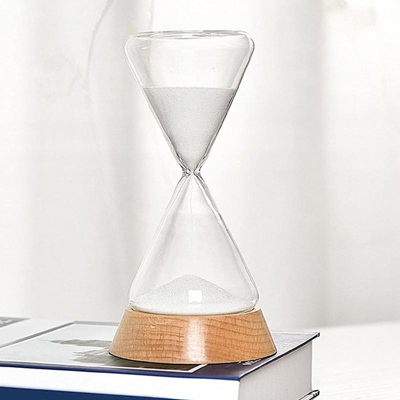 Varsandglass Wooden base  10 Minute decoration
