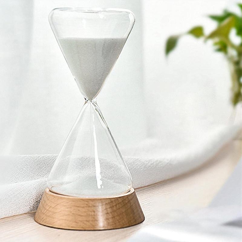 Varsandglass Wooden base  10 Minute decoration
