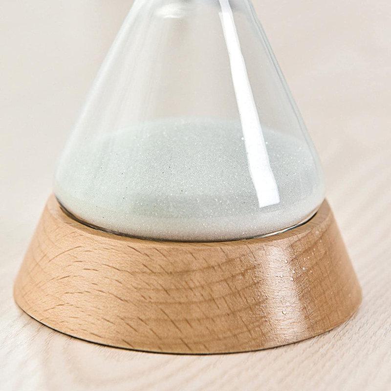 Varsandglass Wooden base  10 Minute decoration