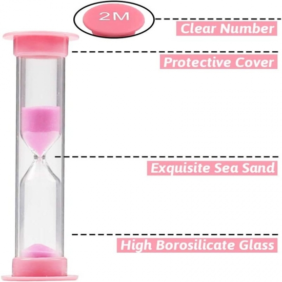 Varsandglass Plastic 5 Minute  Sand Timer