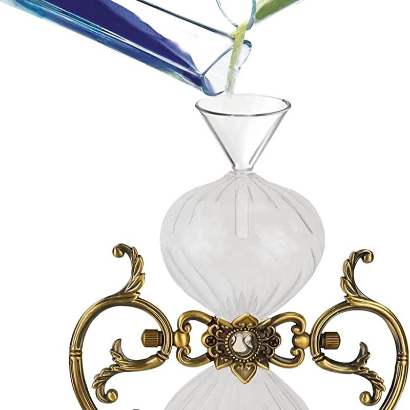 Vintage Style Sand Timer Wedding Ornament
