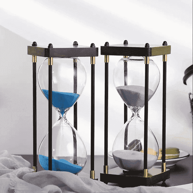 Sandglass Wooden Sand Timer For Souvenirs Birthday Gift