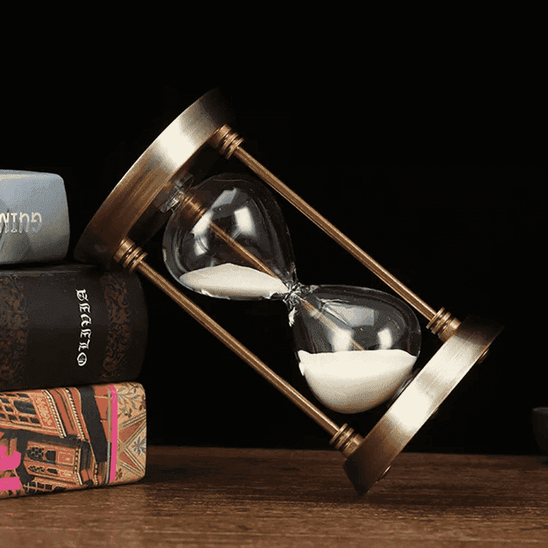 Metal Sand Timer Decoration Gift 60 Minute