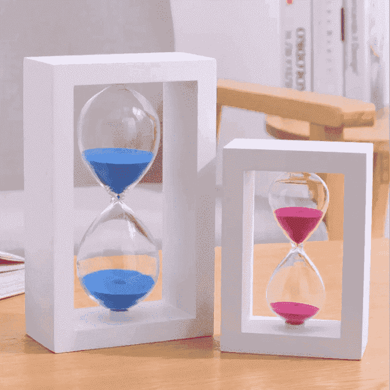 Promotional Large Sand Art Glass For Timing