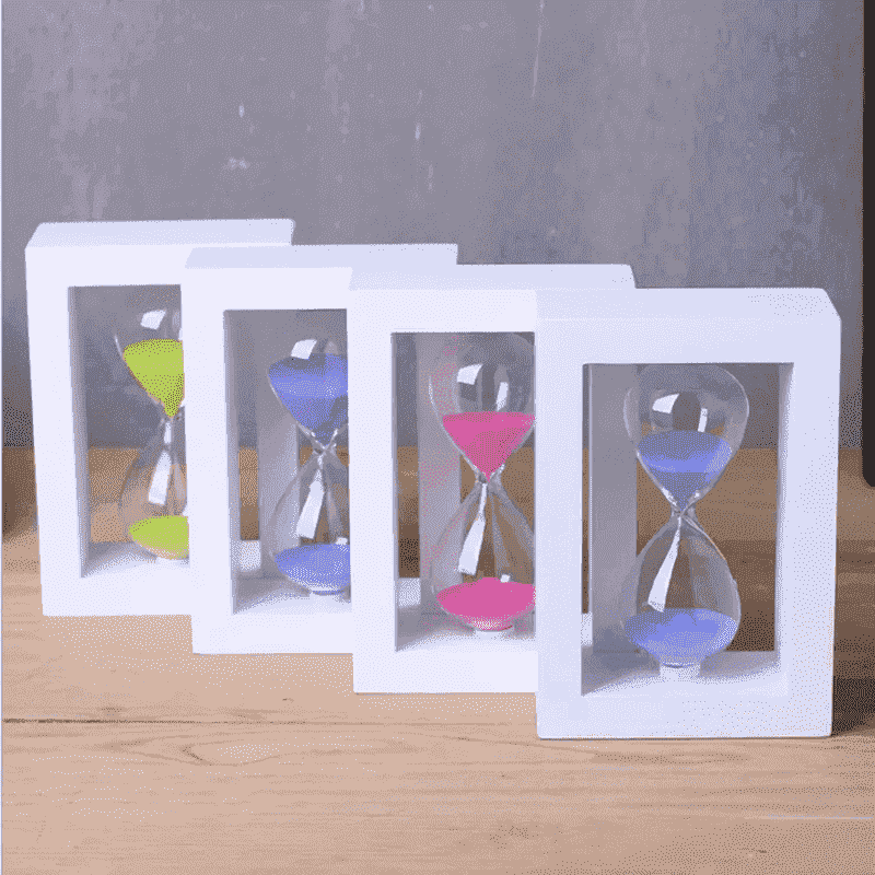 Promotional Large Sand Art Glass For Timing