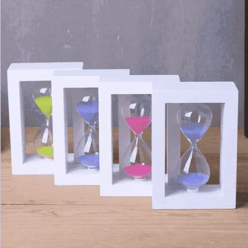 Promotional Large Sand Art Glass For Timing