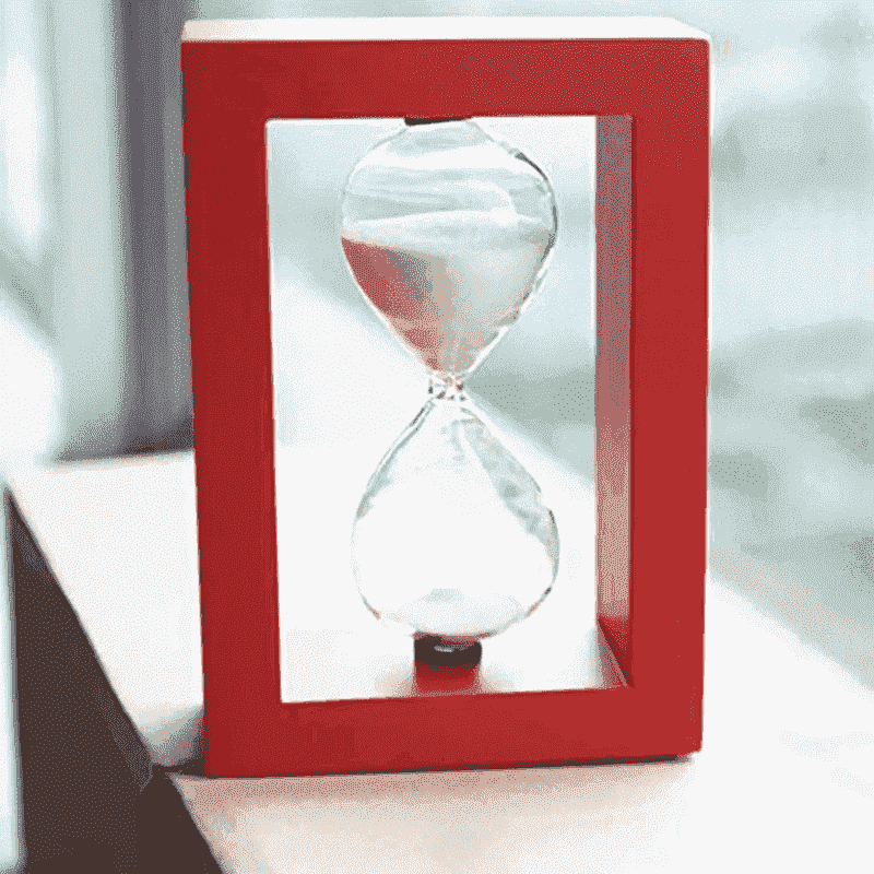 Promotional Large Sand Art Glass For Timing