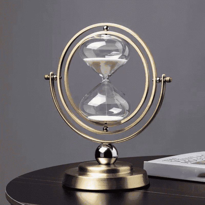 15/30/60 Minutes Brass Sand Timer Home Decor