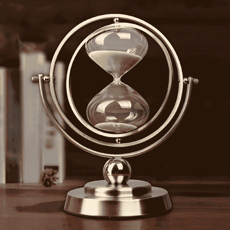 15/30/60 Minutes Brass Sand Timer Home Decor