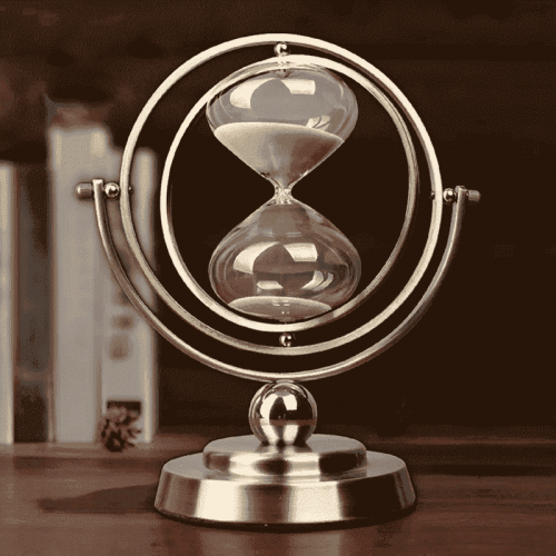 15/30/60 Minutes Brass Sand Timer Home Decor
