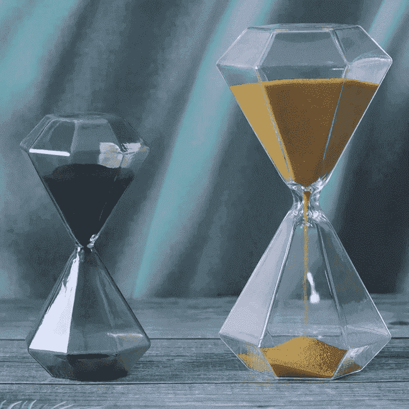 High Borosilicate Glass Sand Timer Home Decor
