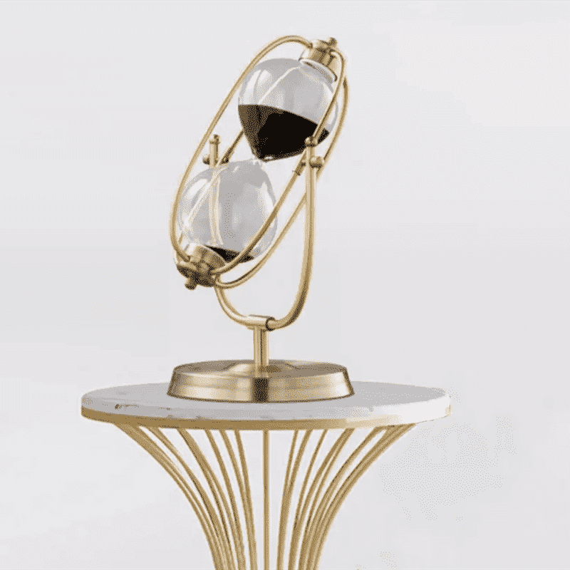 Metal Frame Art Antique  1 Hour Sand Timer