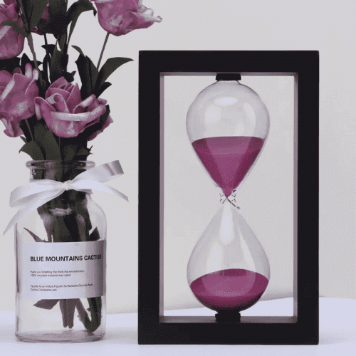 Wood 60 Minutes 1 Hour  Sand Timer Sand Clock