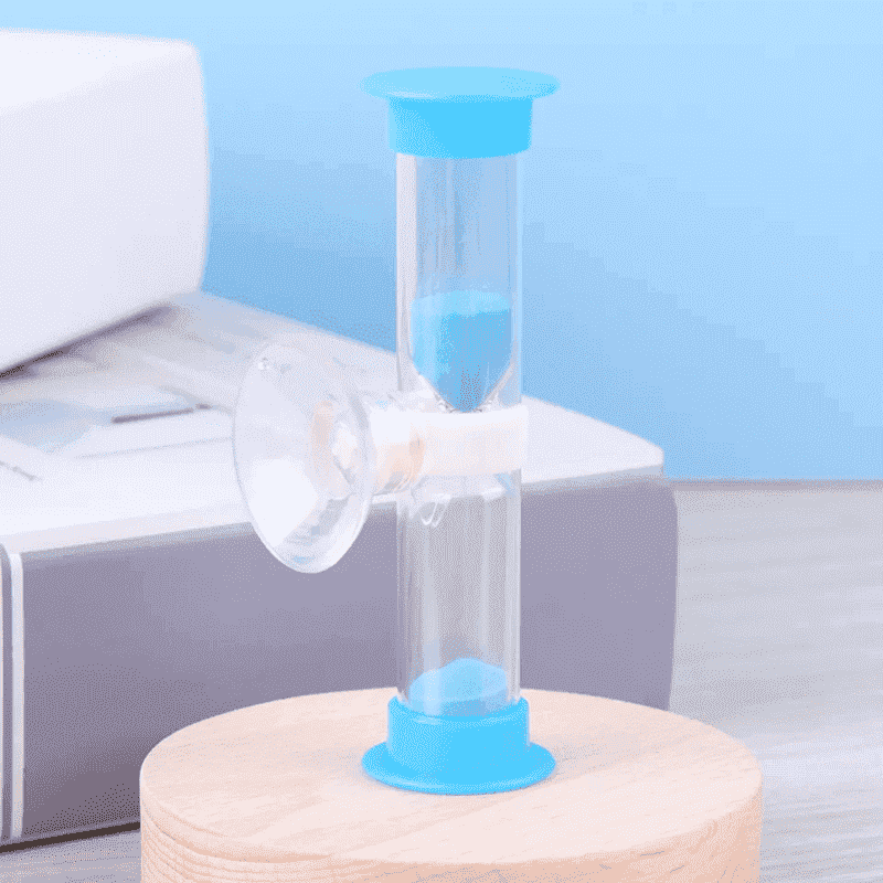 Minute Plastic Shower Timer Kitchen  With Sucker Cup