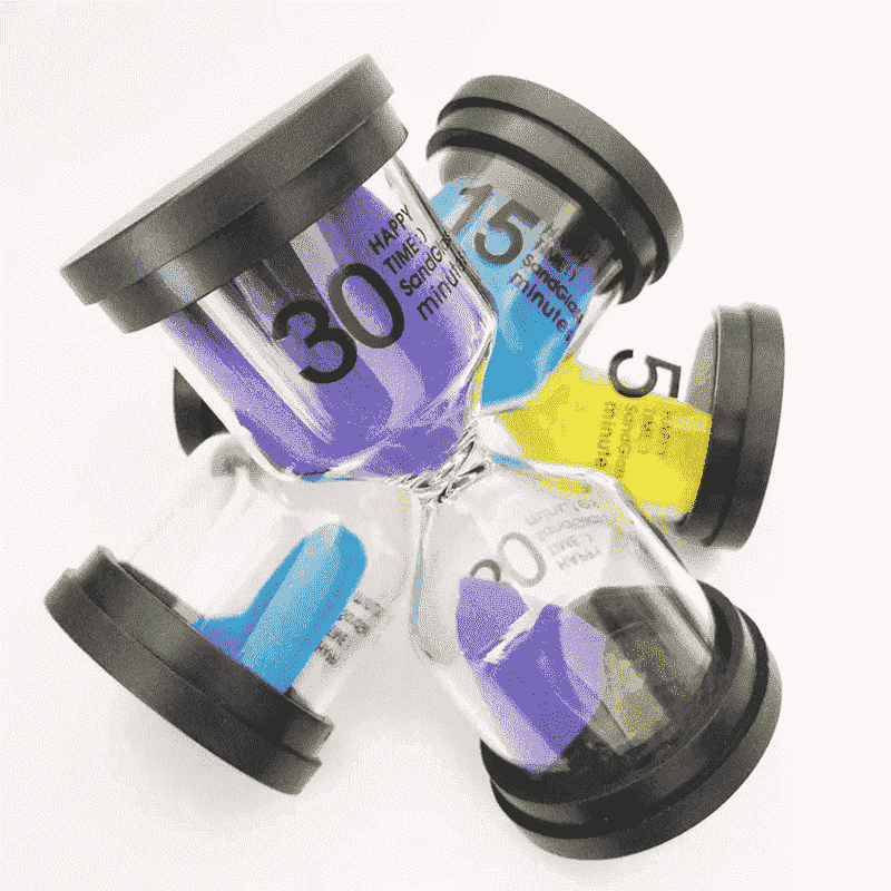 Wholesale Minute Colorful Plastic Sand Timer