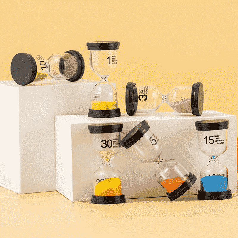 Wholesale Minute Colorful Plastic Sand Timer
