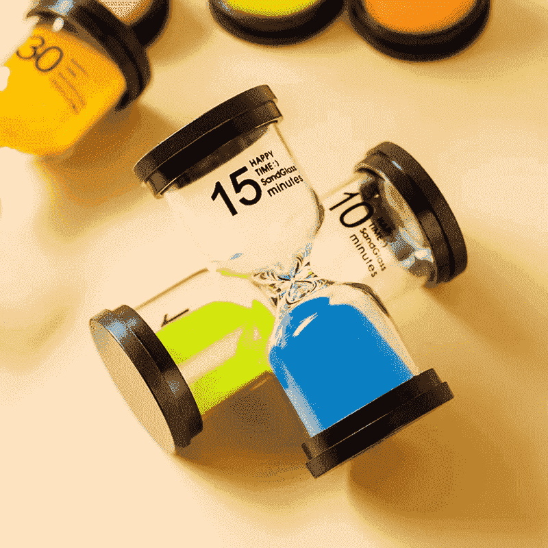 Wholesale Minute Colorful Plastic Sand Timer