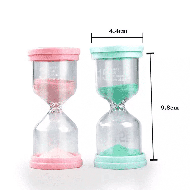 1/3/5/10/15/30 Minutes Timer Sand Clock For Kids