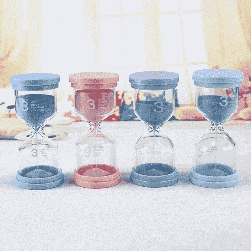 1/3/5/10/15/30 Minutes Timer Sand Clock For Kids