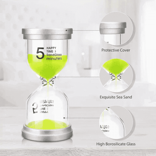Creative Sand Timer Shelf Decor Ornament Kids Gift