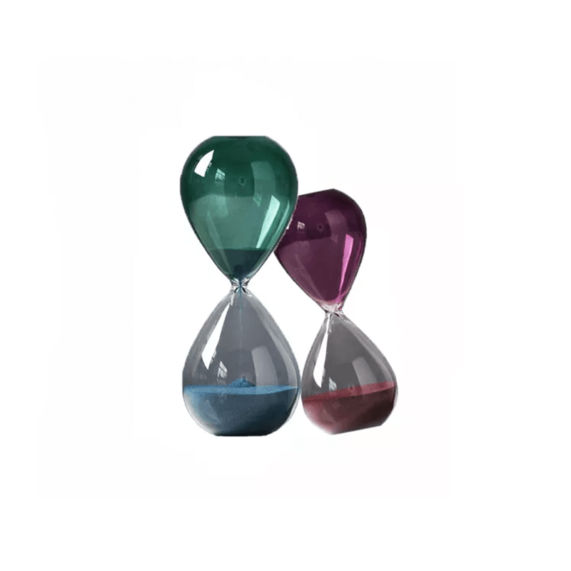 Borosilicate Glass Green Purple And Blue Color