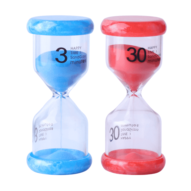 1 Min/3 Min/5 Min/10 Min Sand Clock Timer for Kids