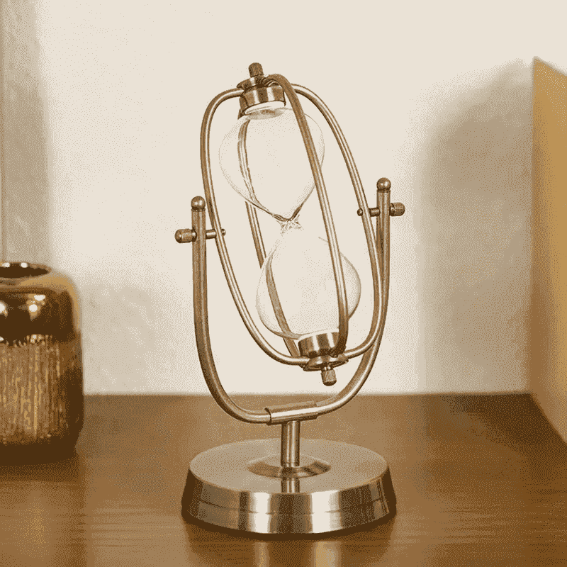 Luxury Sand timer Office Bookshelf Decoration Handicraft Timer
