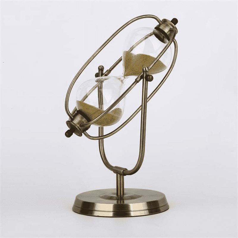 Luxury Sand timer Office Bookshelf Decoration Handicraft Timer