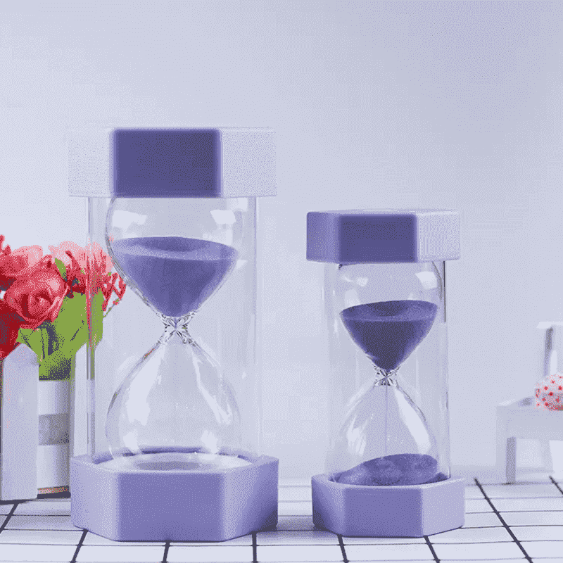 Unbreakable 1 3 5 10 15 30 Minute Sand Timer For Kids Gifts