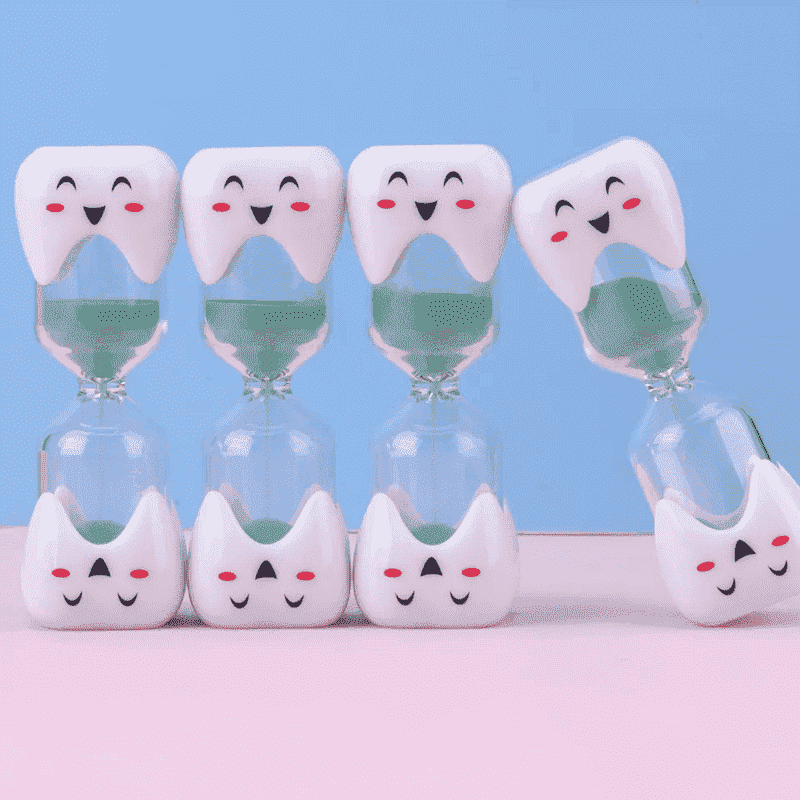 Kids Sand Clock Children Brush Teeth  Sand Glass