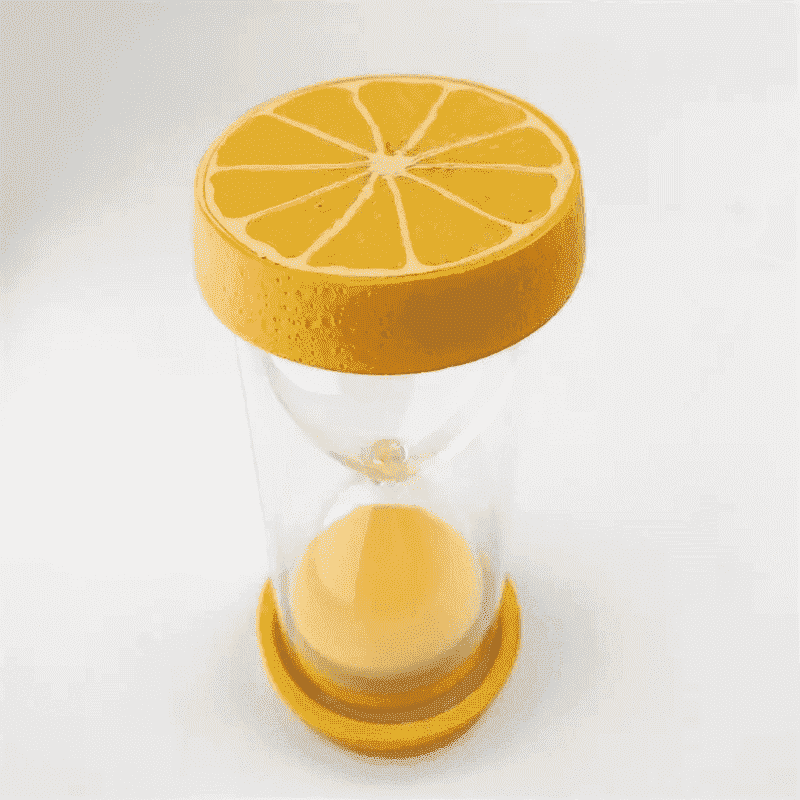 Sand Timer Toys Birthday Wedding Gifts Fruit Shape