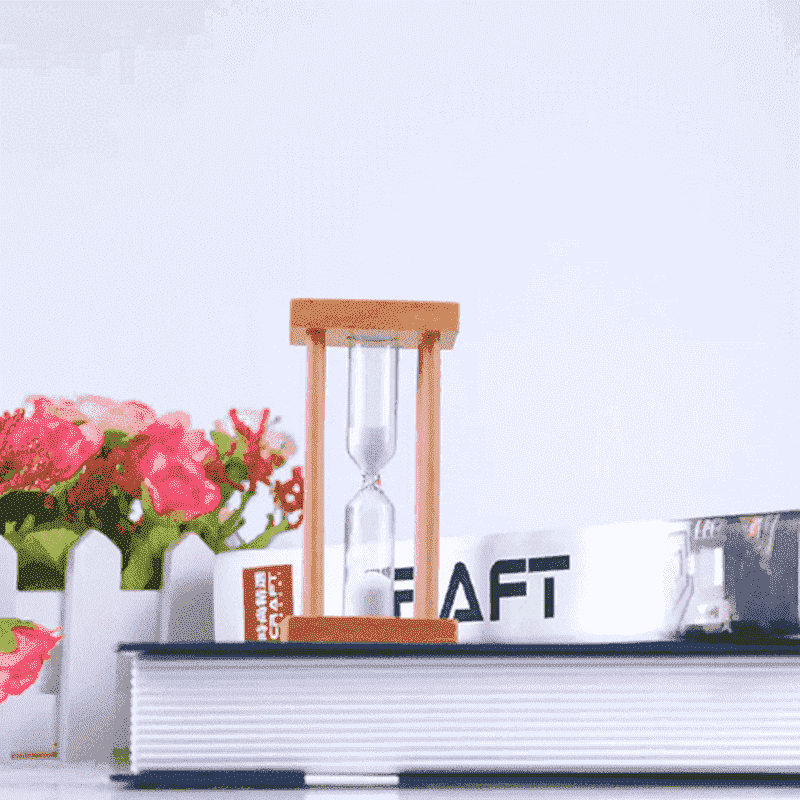 Square Frame Wooden Sand Clock  Promotional