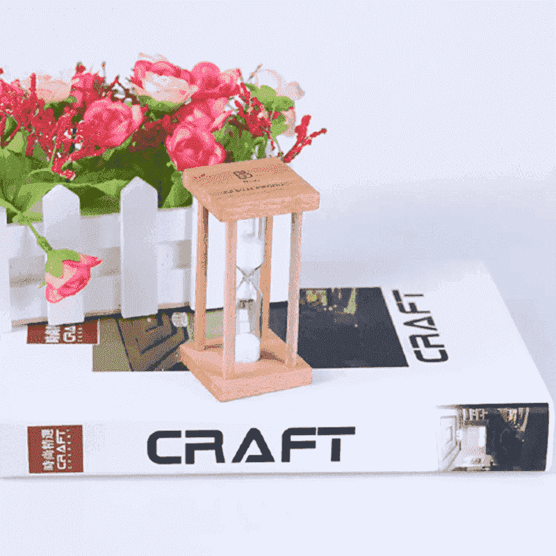 Square Frame Wooden Sand Clock  Promotional