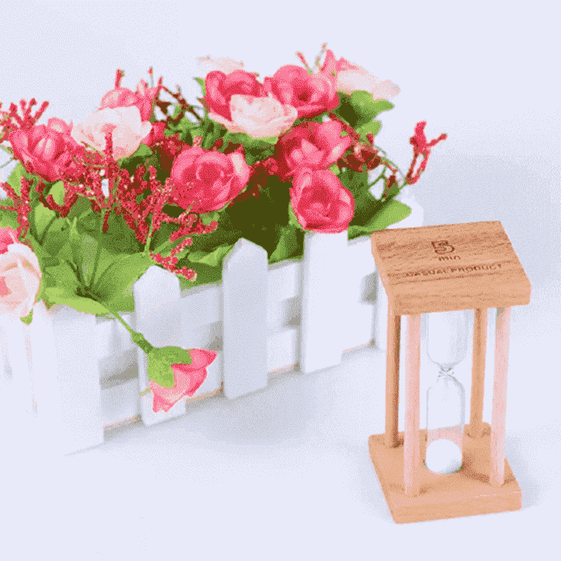 Square Frame Wooden Sand Clock  Promotional