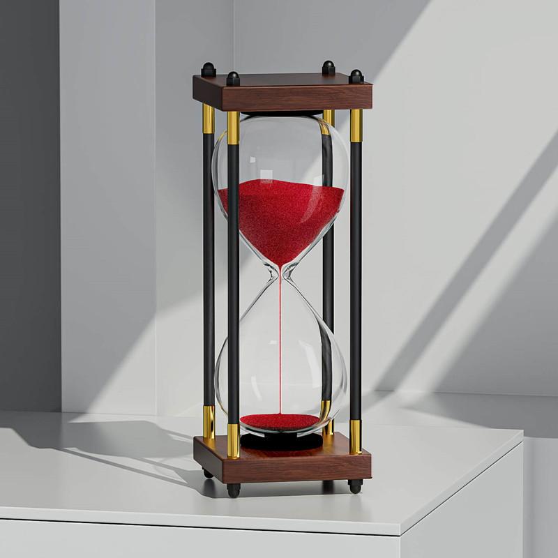 Sand Clock Wood Glass Jars for Sand Art
